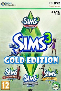 Sims 3 Gold Edition - скачать торрент